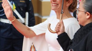 María Elena Urquidi, esposa de Rodrigo Paz