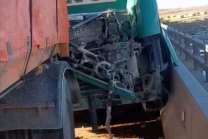 Imagen del accidente
