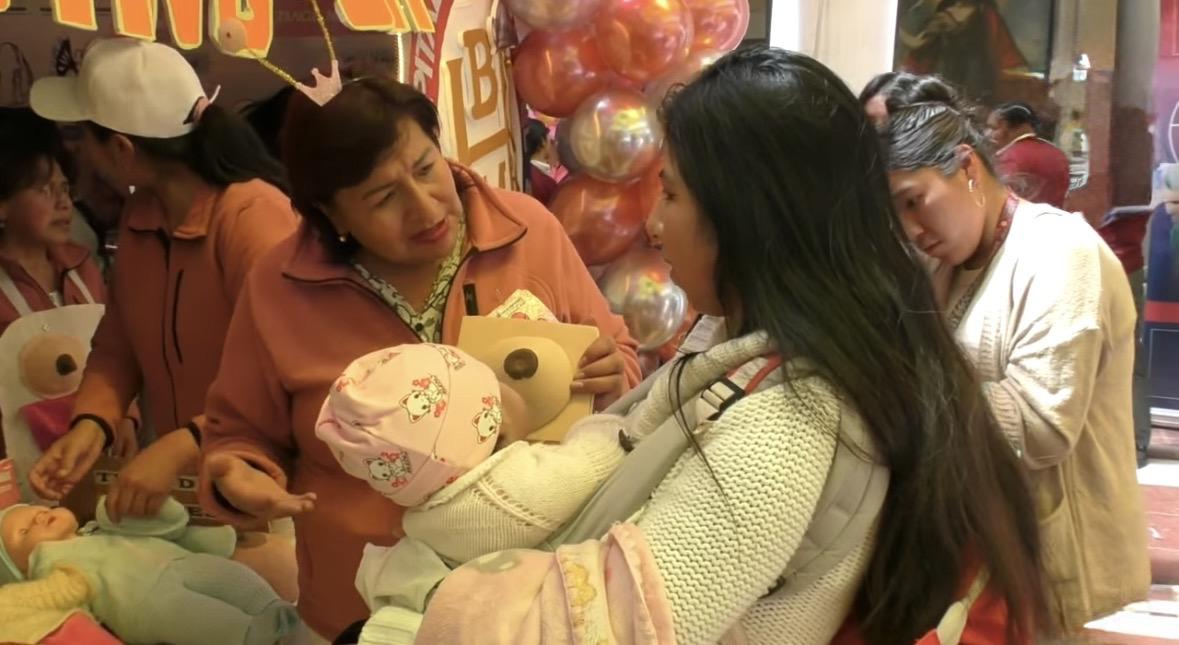 Madre con su bebé