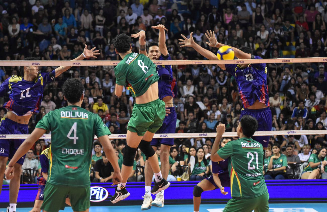 Campeonato Sudamericano Clasificatorio, Selección de Bolivia Voleibol, Sede Río de Janeiro