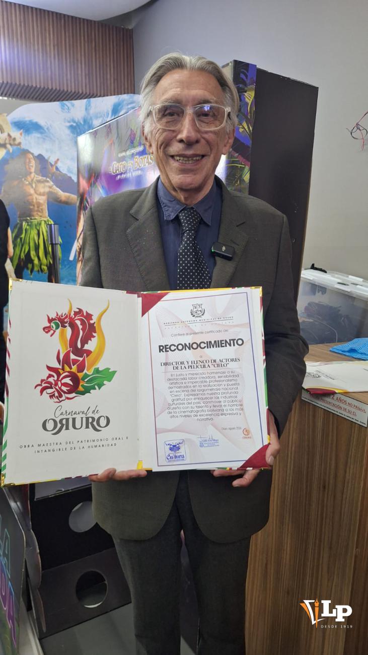 Premier de la película Cielo en Oruro