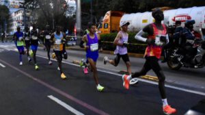Maratón Ciudad de México, Atleta Héctor Garibay, Prueba realizada en Ciudad de México