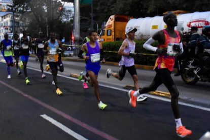 Maratón Ciudad de México, Atleta Héctor Garibay, Prueba realizada en Ciudad de México