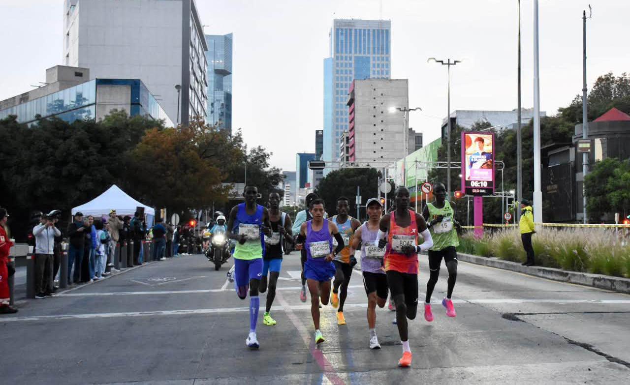 Maratón Ciudad de México, Atleta Héctor Garibay, Prueba realizada en Ciudad de México