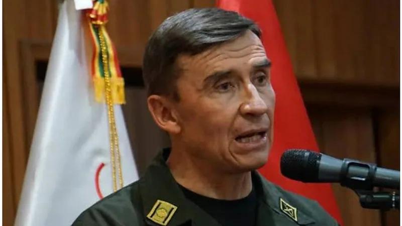 Comandante de la Policía Bolivia, Mirko Sokol.
