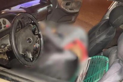 Conductor de un vehículo muerto
