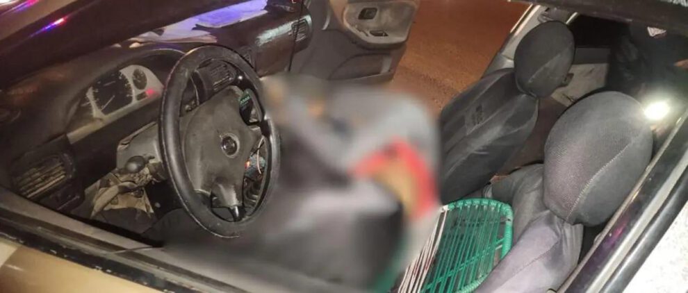 Conductor de un vehículo muerto