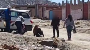 Imagen del altercado