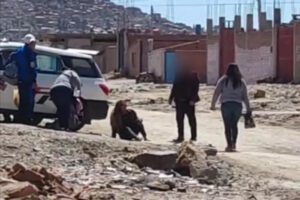 Imagen del altercado