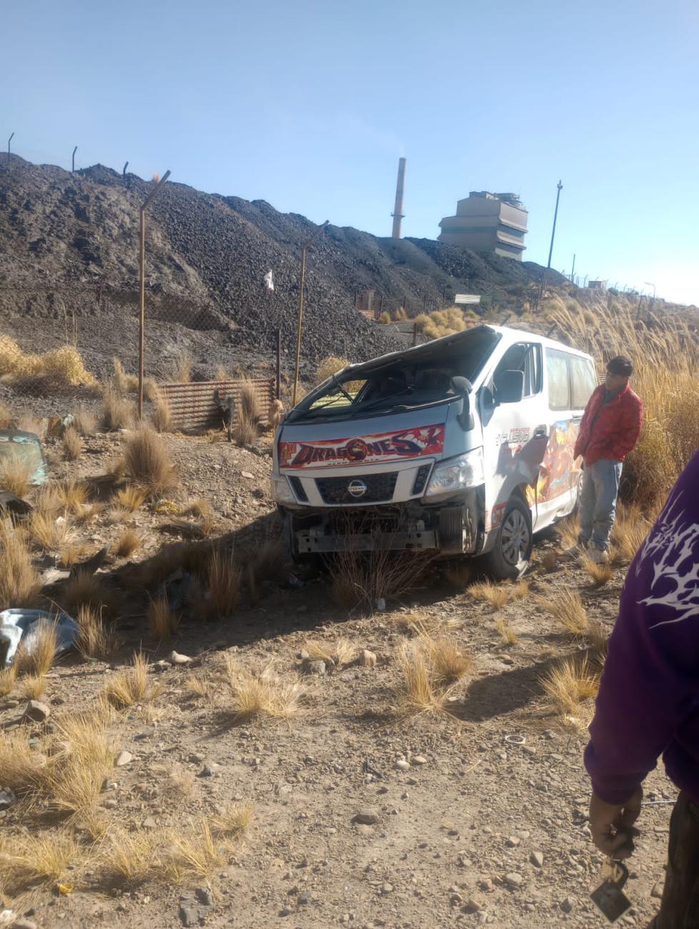 Imagen del accidente