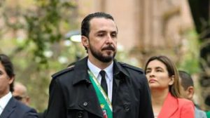 El gobernador de Santa Cruz, Juan Pablo Velasco,