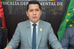El Fiscal departamental de Beni, Alexander Mendoza,