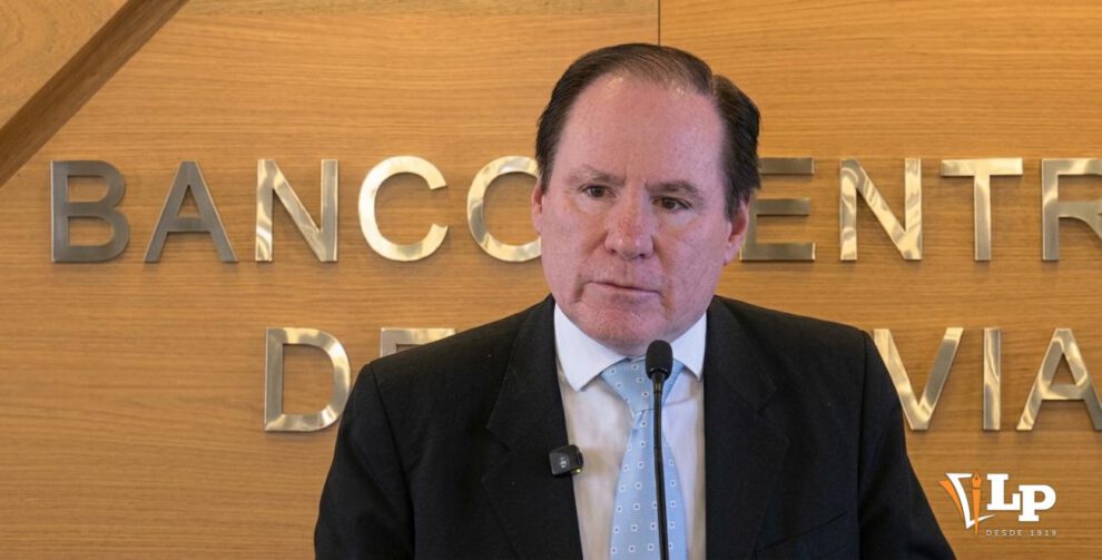 El presidente del BCB en conferencia de prensa