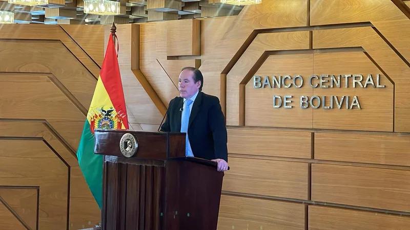 El presidente del BCB, David Espinoza