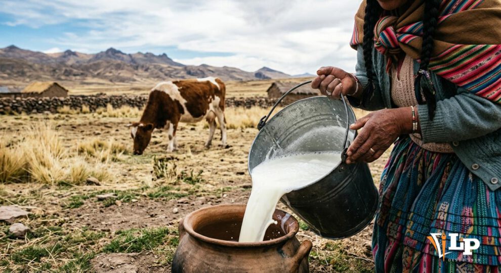 leche en el altiplano