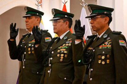 El nuevo Alto Mando policial fue nombrado por el Presidente Rodrigo Paz el lunes reciente