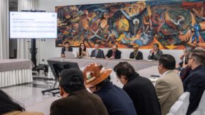 Reunion del ministerio de minería