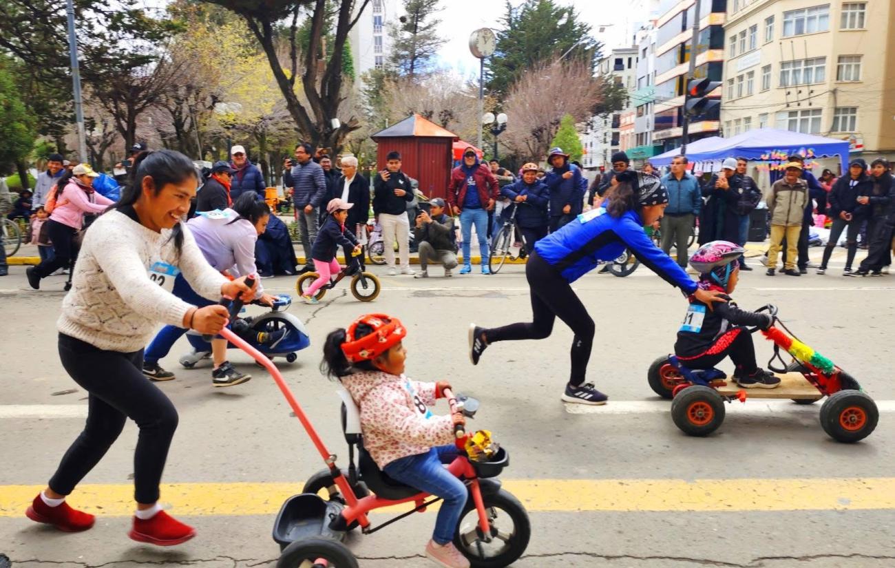 Carrera de cochecitos