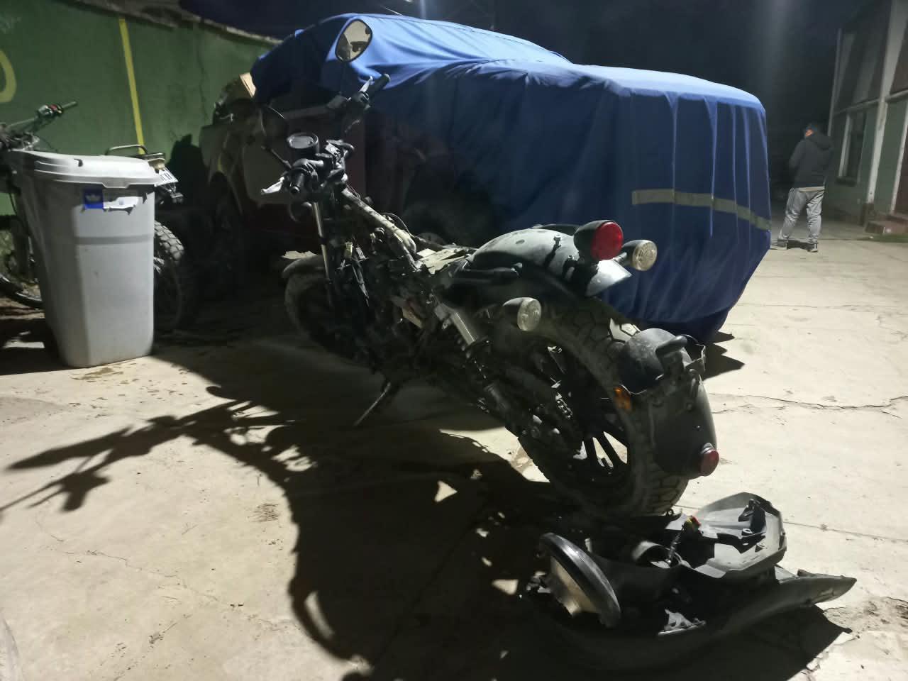 Imagen del motorizado