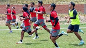 División Profesional, CDT Real Oruro entrenamientos, CDT Real Oruro vs. San Antonio