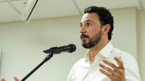 El Gobernador de Santa Cruz, Juan Pablo Velasco