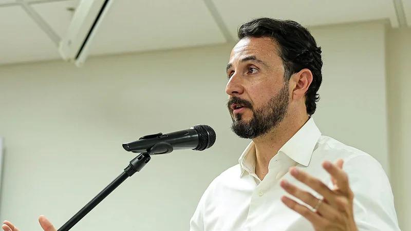 El Gobernador de Santa Cruz, Juan Pablo Velasco