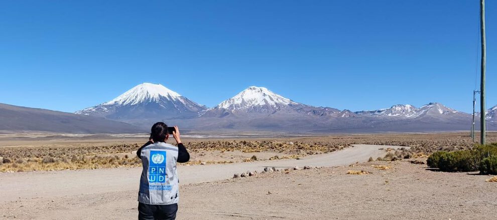 visita de la PNUD en el Parque Sajama