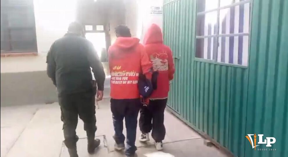 Imagen de los detenidos