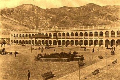 Plaza 10 de febrero en 1904