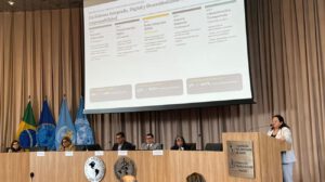 La ministra de Salud y Deportes, Marcela Flores