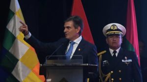 El Presidente Rodrigo Paz