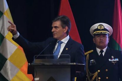 El Presidente Rodrigo Paz