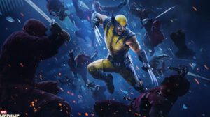 Wolverine (Lobezno) combatiendo contra miembros de La Mano (The Hand)