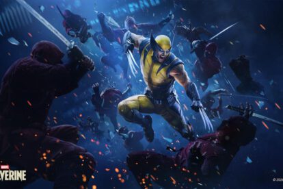Wolverine (Lobezno) combatiendo contra miembros de La Mano (The Hand)