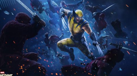 Wolverine (Lobezno) combatiendo contra miembros de La Mano (The Hand)