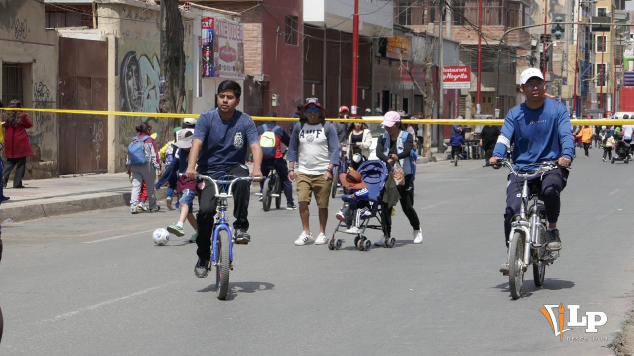 Uso de la bicicleta