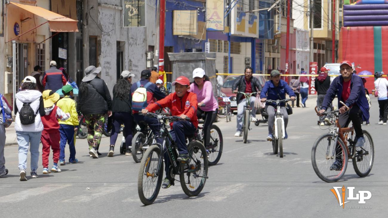 Uso de la bicicleta