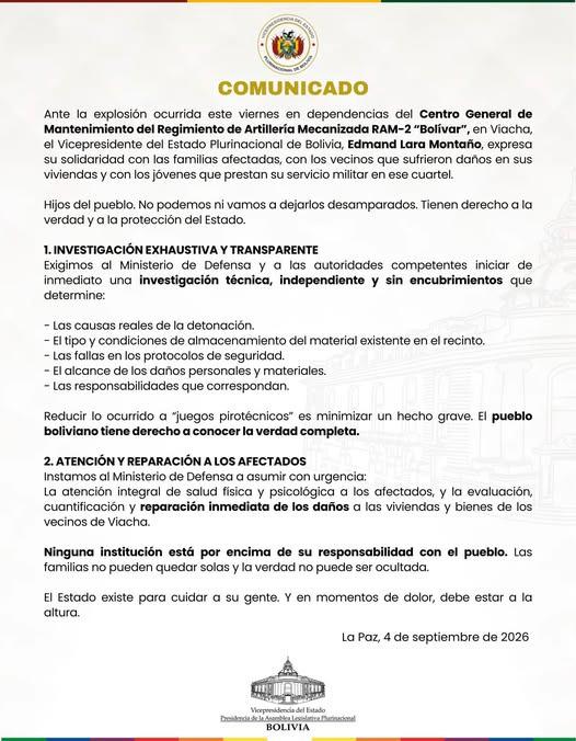 comunicado