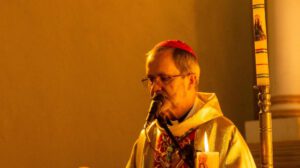 El obispo de Oruro, Cristóbal Bialasik