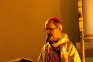 El obispo de Oruro, Cristóbal Bialasik