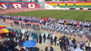 Juegos Anglistas, Acto de Inauguración Juegos Anglistas, Estadio Jesús Bermúdez de Oruro