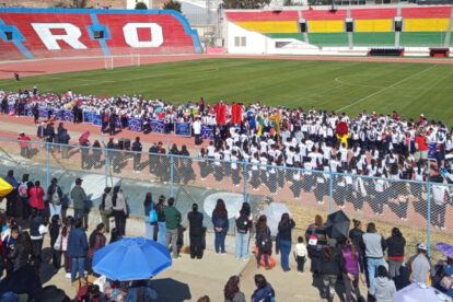 Juegos Anglistas, Acto de Inauguración Juegos Anglistas, Estadio Jesús Bermúdez de Oruro