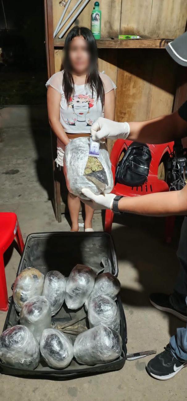 captura de marihuana