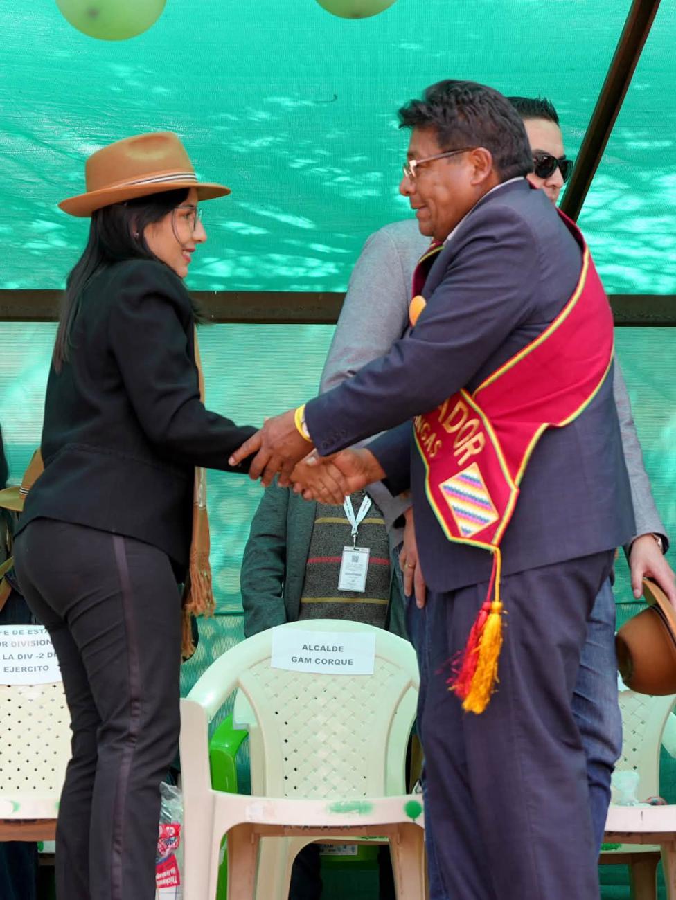 La viceministra Viviana Mariscal