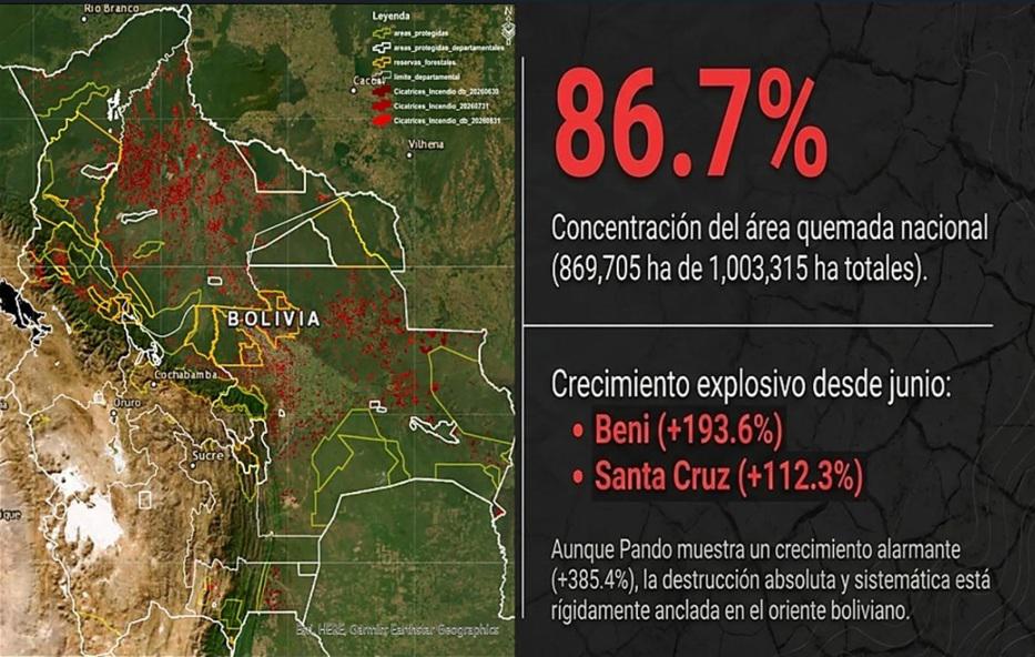 incendio forestal