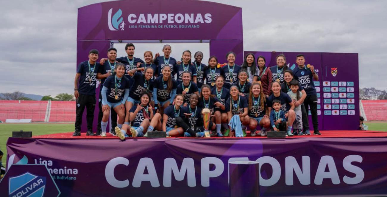 Liga Nacional de Fútbol Femenino, Bolívar vs. Astor FC, Estadio IV Centenario de Tarija