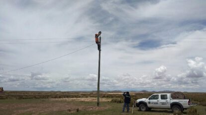 conexión eléctrica en Oruro