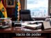 Escritorio presidencial de vacío de poder