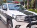 una camioneta patrullera de la Policía Boliviana