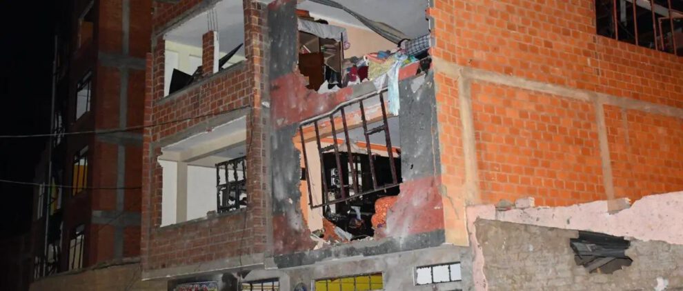 Casa dañadas en Viacha